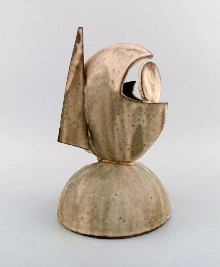 Christina Muff Danish ceramicist (b 1971) Large unique cubist sculpture