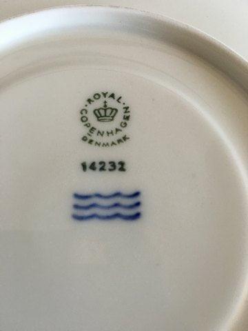 Royal Copenhagen RC Wheat Bouillon Cup saucer and lid No 14232