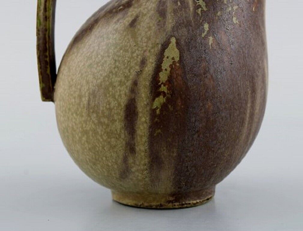 Arne Bang Jug with handle in glazed ceramics 1940/50's