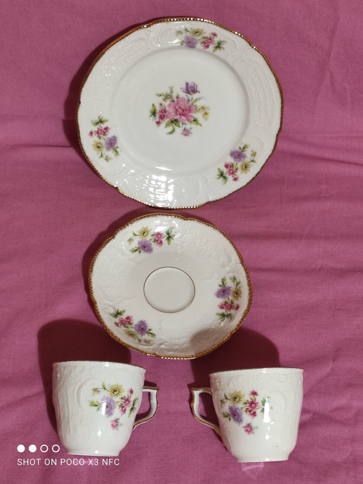 Rosenthal sanssouci vintage coffee set 5 cups 8 saucers 10 dessert plates