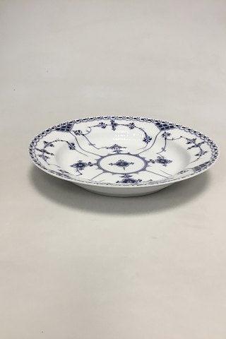 Royal Copenhagen Blue Fluted Half Lace Deep Plate No 570