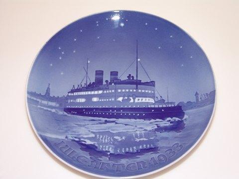 Bing & Grondahl (BG) Christmas Plate from 1933