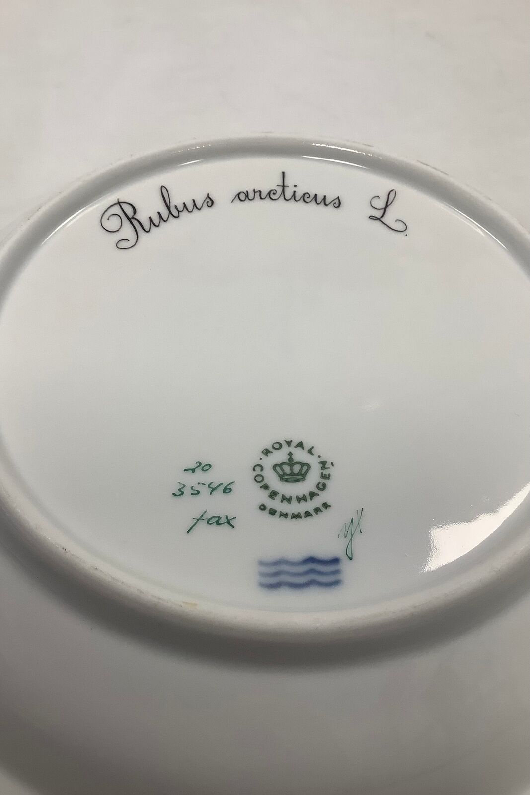 Royal Copenhagen Flora Danica Deep Plate No 20/3546 or 604