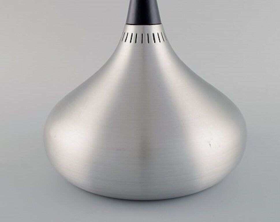 Jo Hammerborg for Fog  Mørup Orient pendant lamp in brushed aluminum 1970s