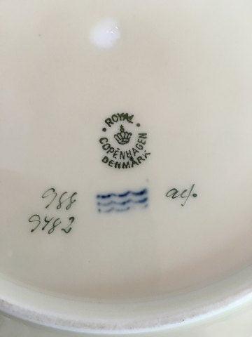 Royal Copenhagen Dagmar Round Cake Dish No 9482