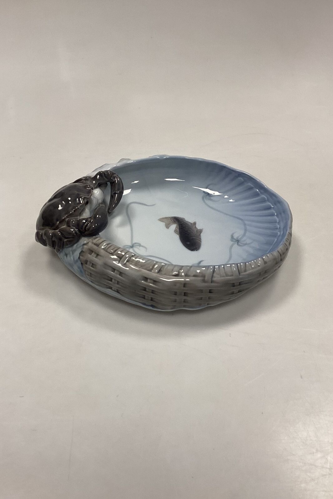 Royal Copenhagen Art Nouveau Bowl with Crab No 2465