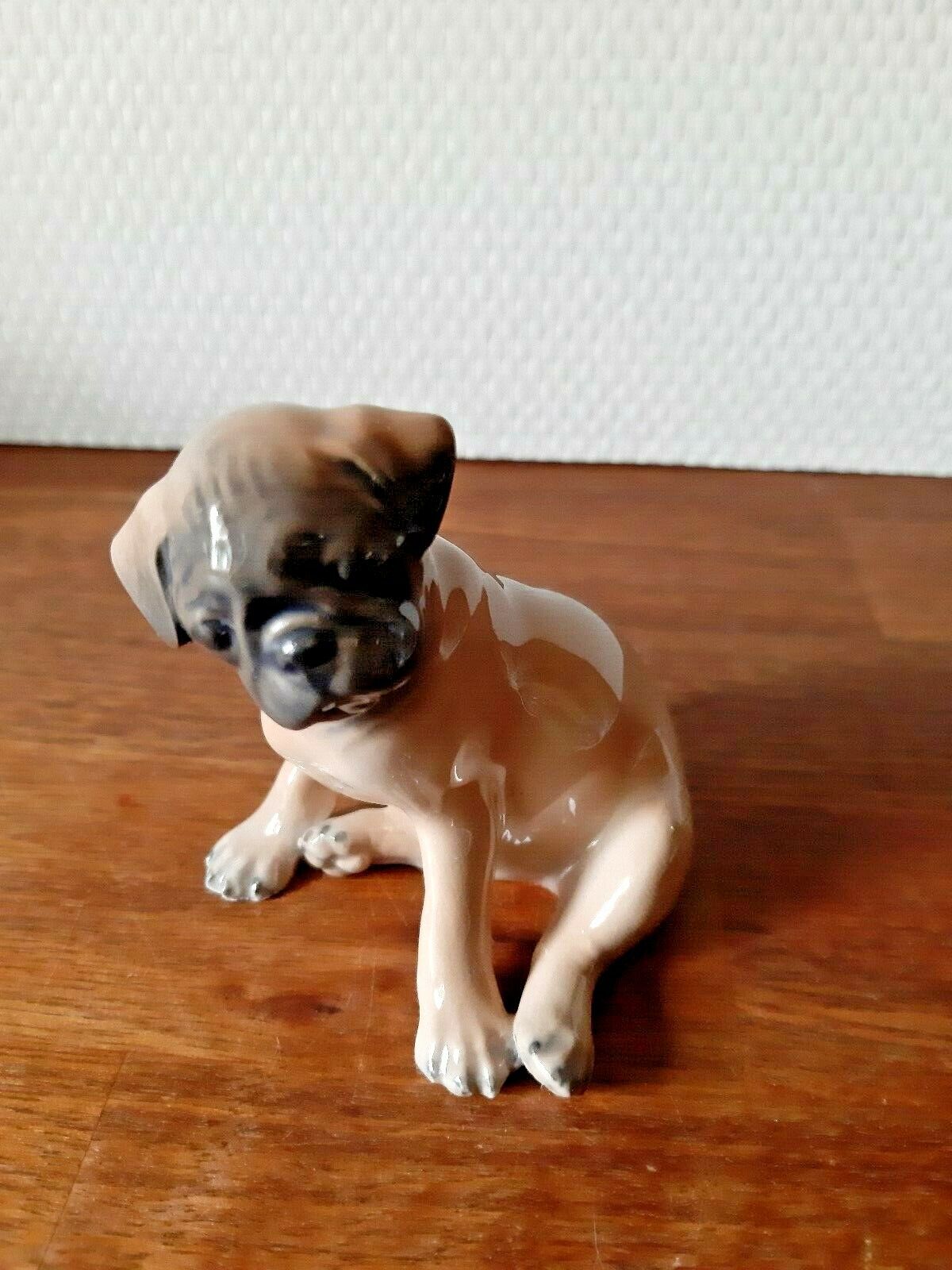 PUG PUPPY by Th Madsen for ROYAL COPENHAGEN # 3169 Fact FIRST & very sweet