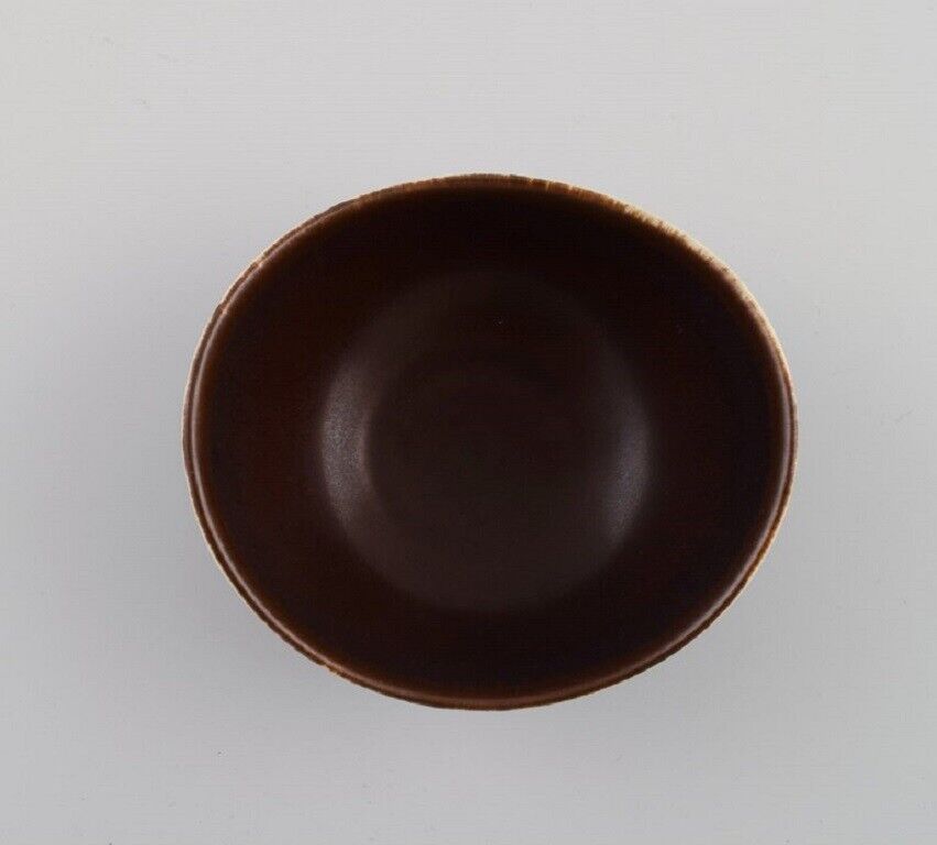 Gunnar Nylund (1904-1997) for Rörstrand Bowl in glazed ceramics Mid-20th C