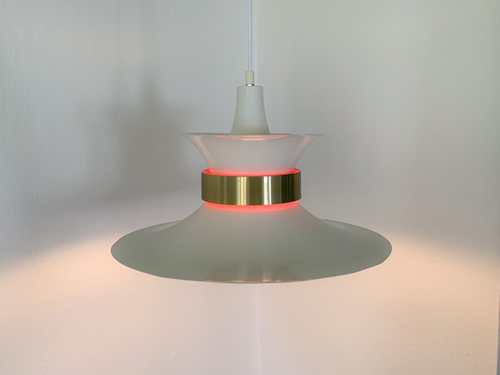 Vintage Mid-Century Modern Danish Pendant Lamp by Bent Nordsted for Lyskaer