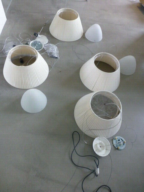 4 Flos ceiling lights