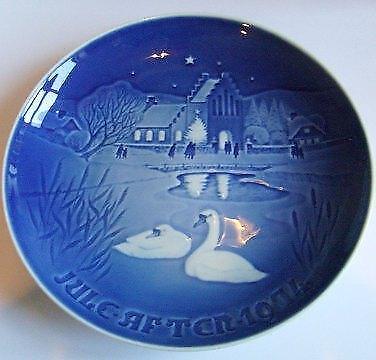 Bing & Grondahl (BG) Christmas Plate from 1974