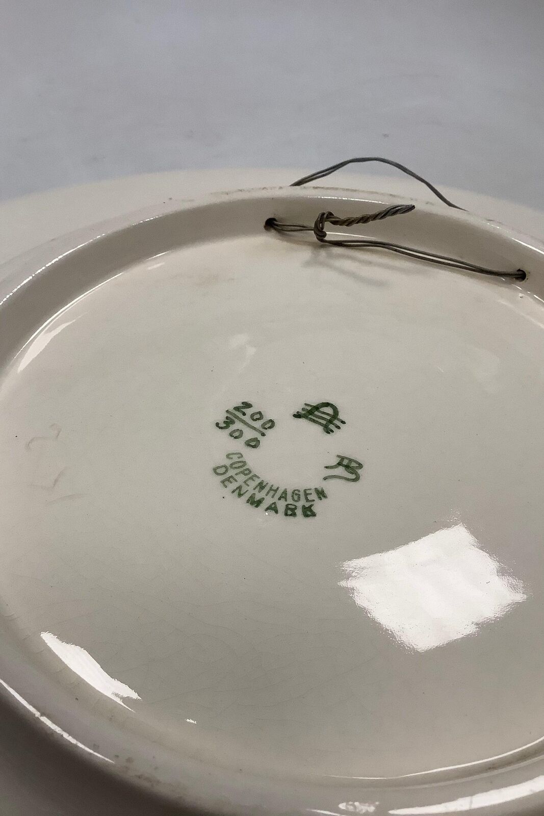 Aluminia Faience Dish / Bowl No 200/300 with Flowers motif