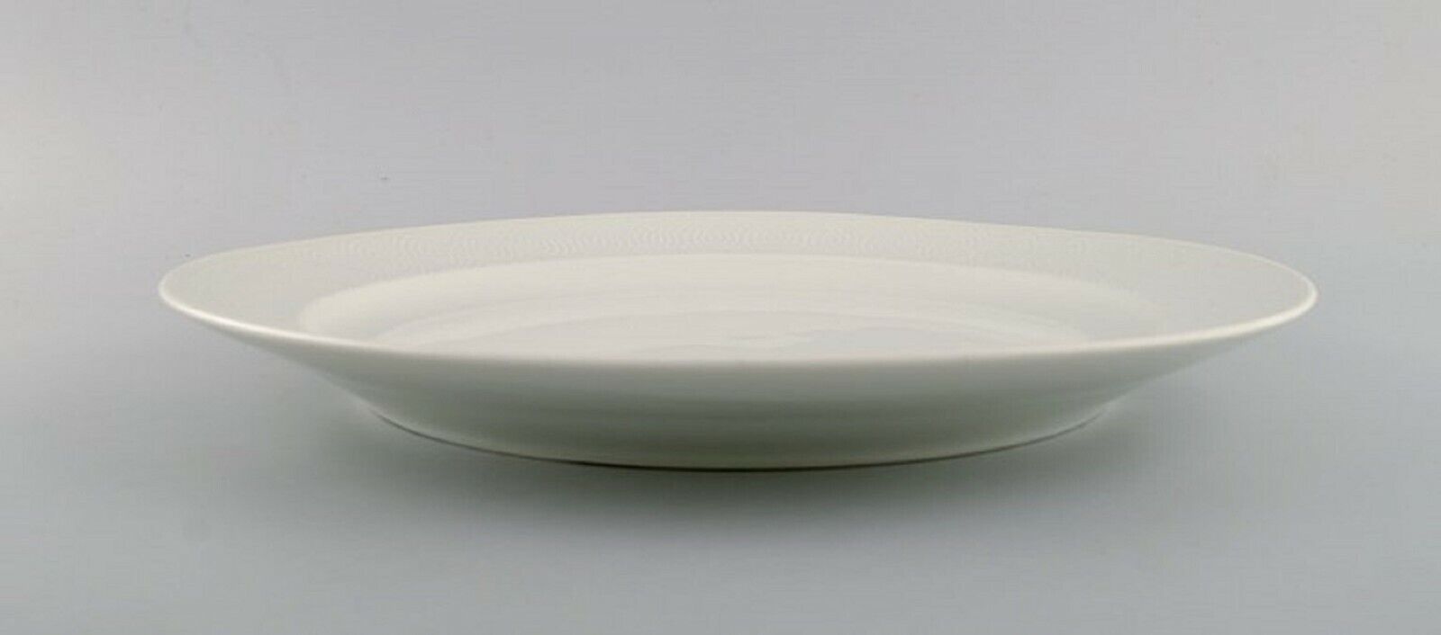 Royal Copenhagen Salto Service White Large round serving dish 1960s