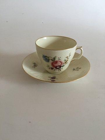 Royal Copenhagen Frijsenborg Coffee Cup and Saucer No 1870