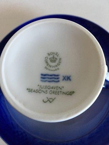 Royal Copenhagen Christmas Cup and Saucer 2003