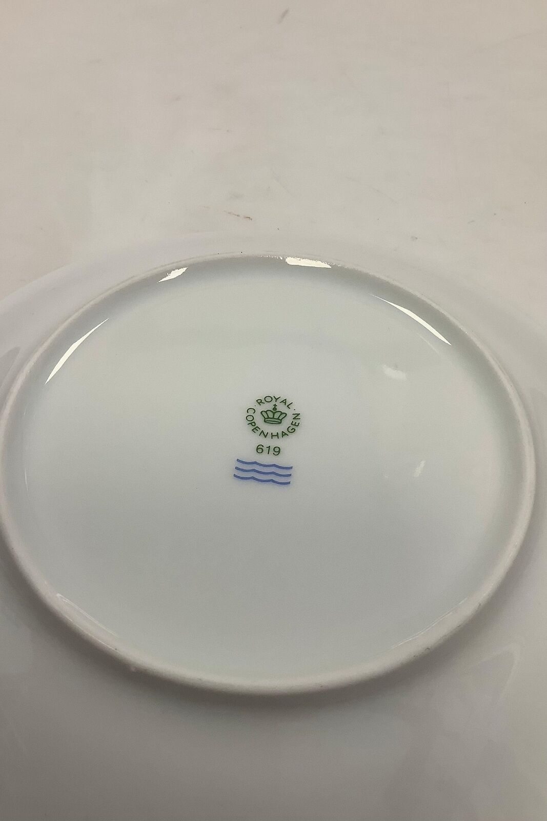 Royal Copenhagen White Plate No 619