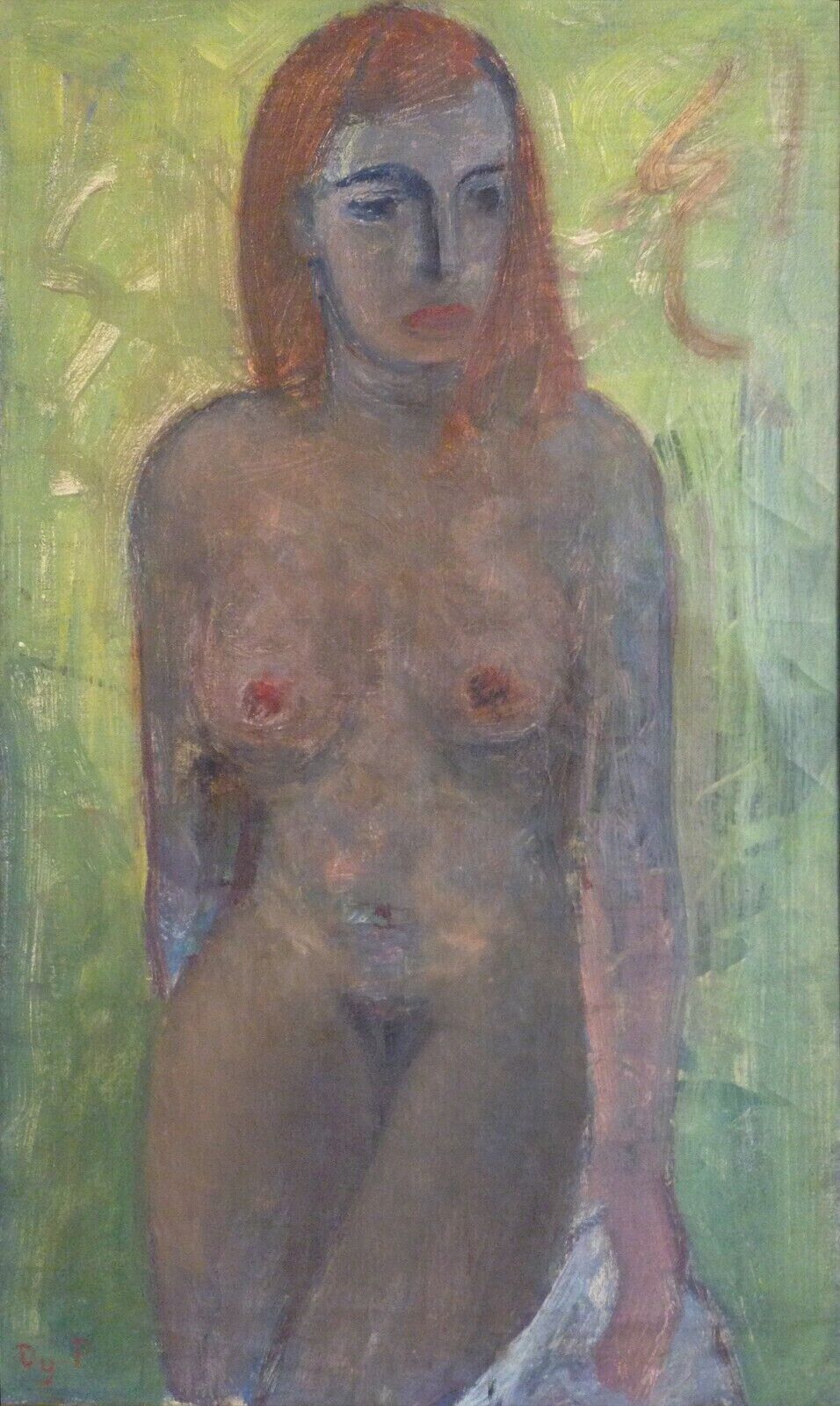 Emil Dyrberg-Petersen 1908-1973: Standing Female Nude