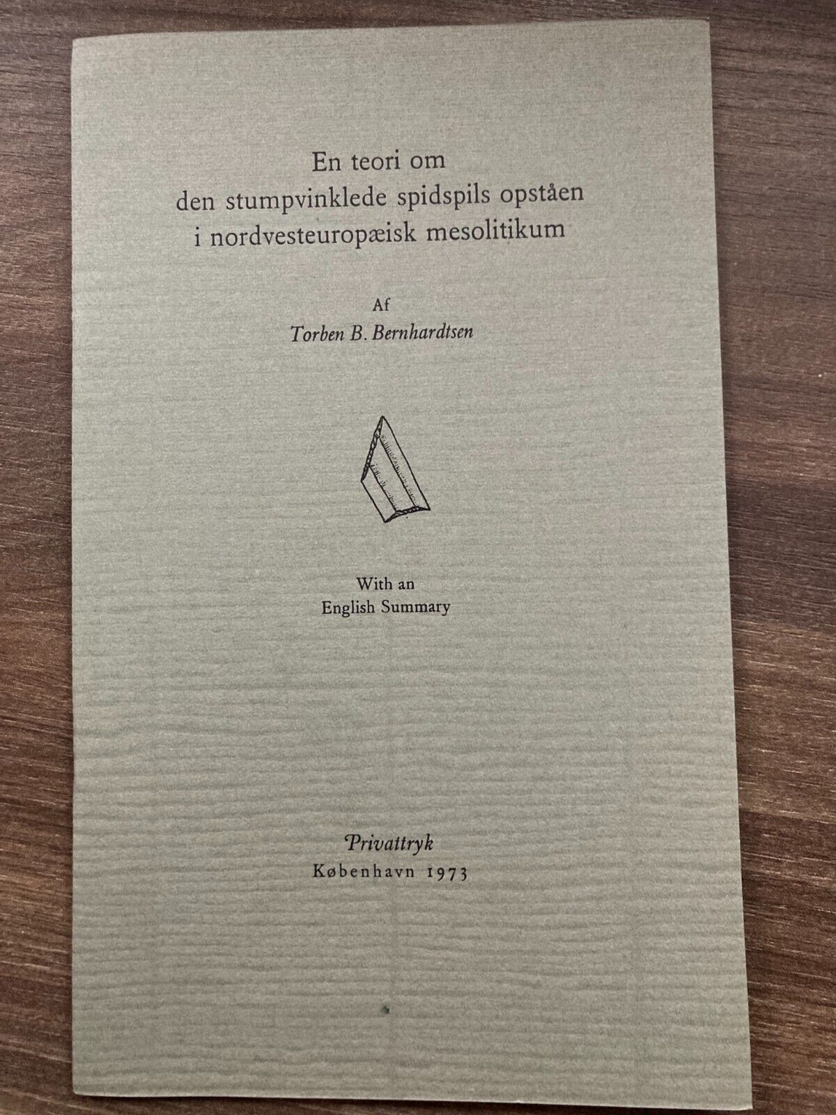 Danish Ertebølle Microlith Flint Scrapers Authenticated by Torben B Bernhardsen