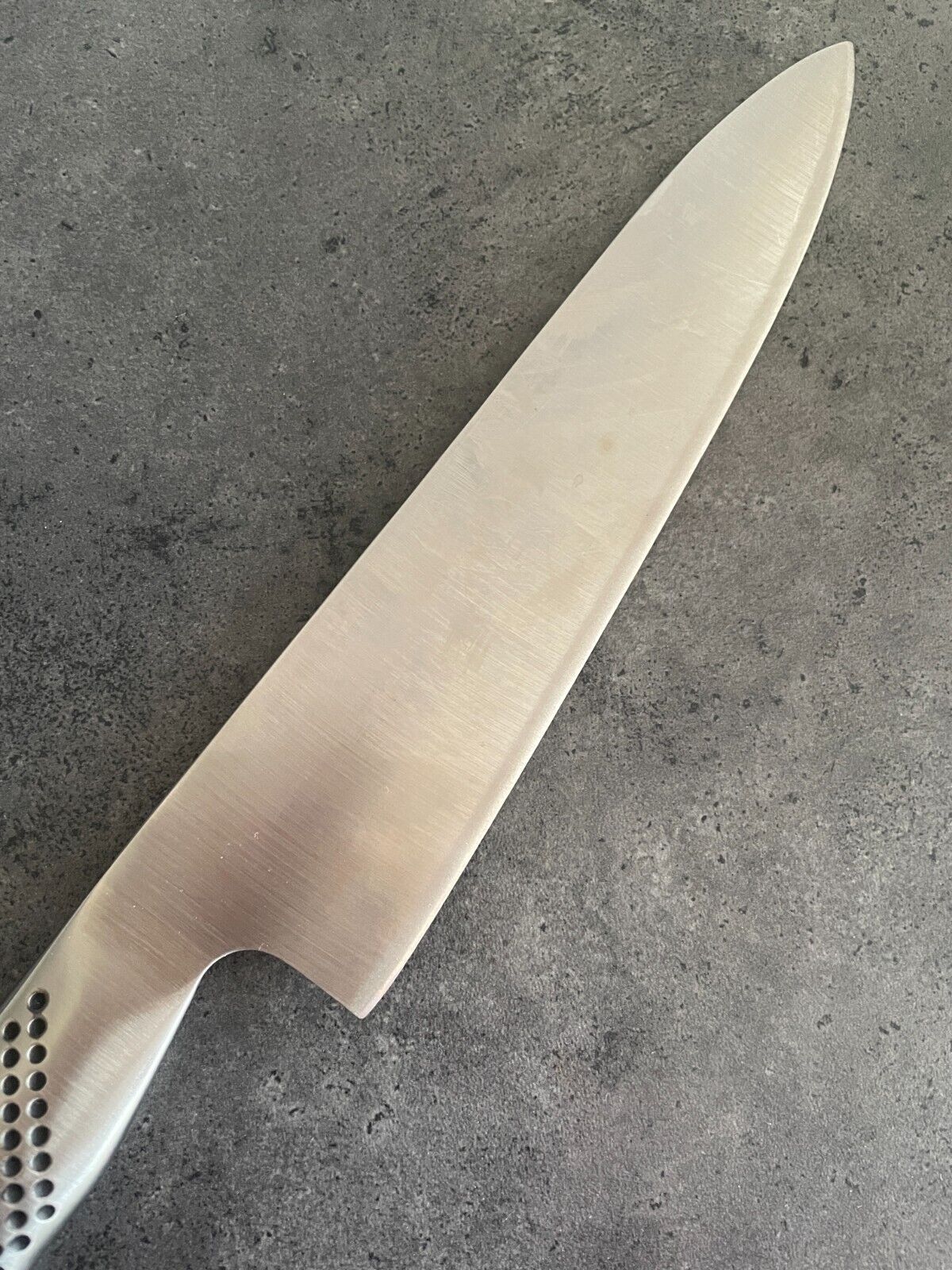 Global G-2 cook´s knife 20 cm YOSHIKIN Made in Japan Cromova 18 Stainnless steel