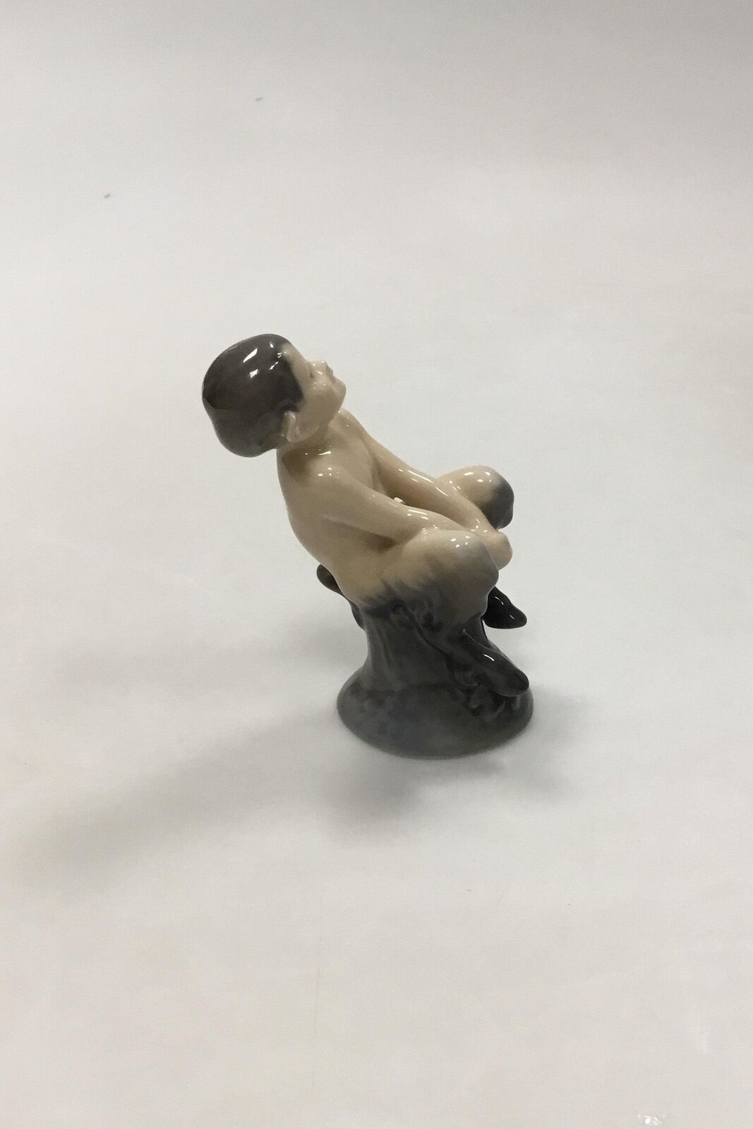 Royal Copenhagen Figurine Faun on Tree stub No 1738