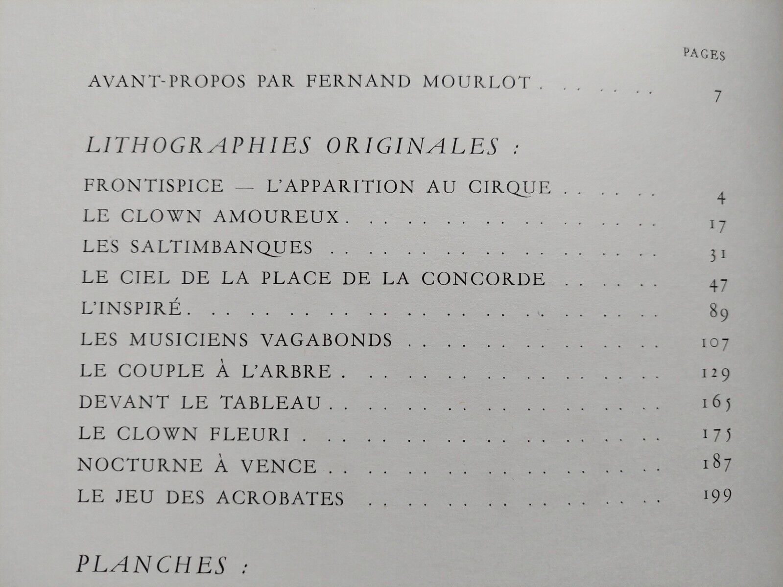 Marc CHAGALL Lithographe II (With 12 original lithographs) 1963