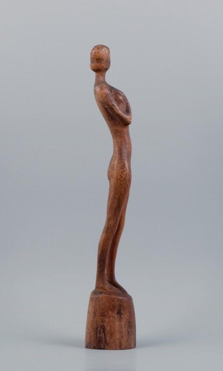 Otto Pedersen (1902 - 1995) listed Danish artist Unique wooden sculpture