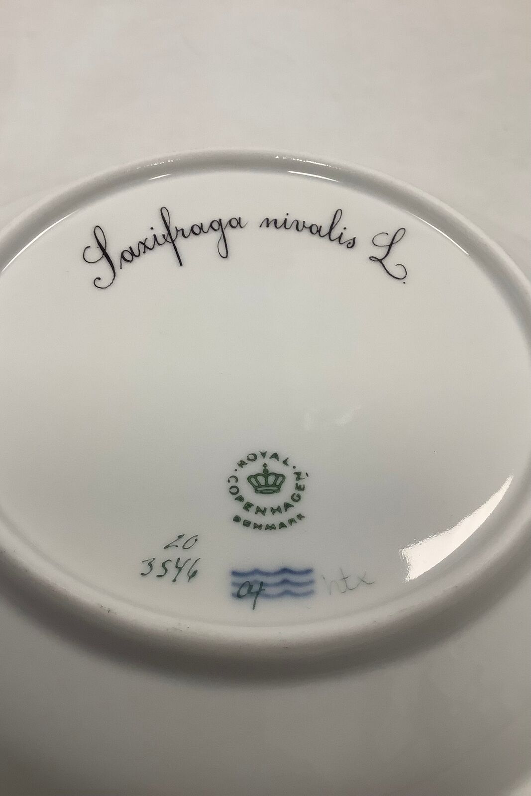 Royal Copenhagen Flora Danica Deep Plate No 20/3546 or 604