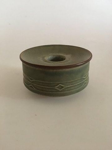 Bing  Grondahl Jens Quistgaard Stoneware for BG / Kronjyden "Rune" Candlestick