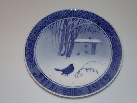 Royal Copenhagen RC Christmas Plate 1919