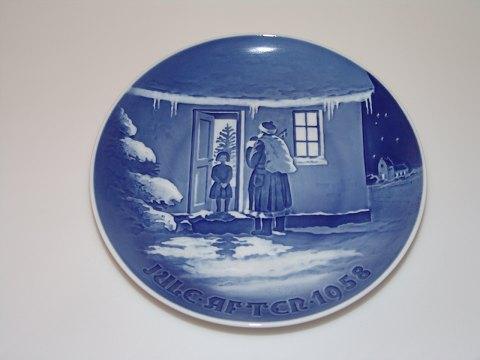 Bing & Grondahl (BG) Christmas Plate from 1958