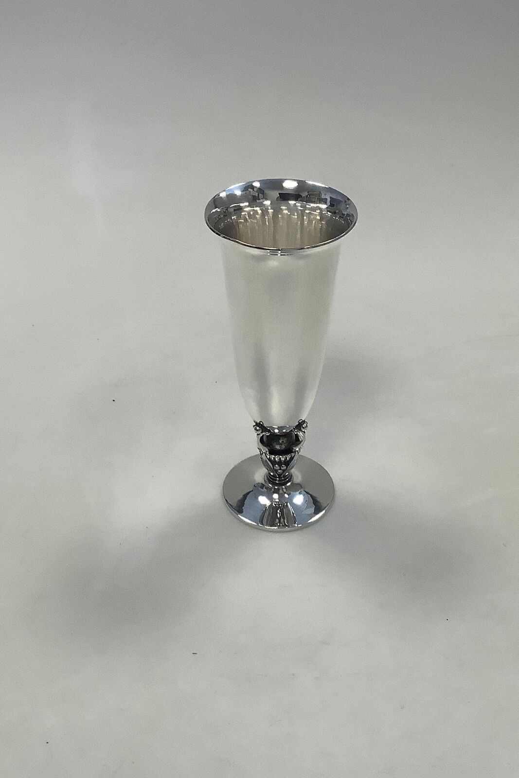 Georg Jensen Sterling Silver Cactus Vase No 572 F