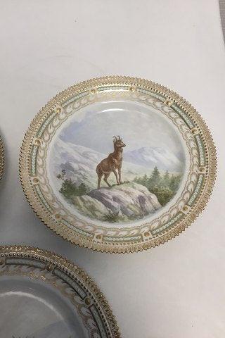 Royal Copenhagen Flora Danica/Fauna Danica Game Luncheon Plates No 239A/3550