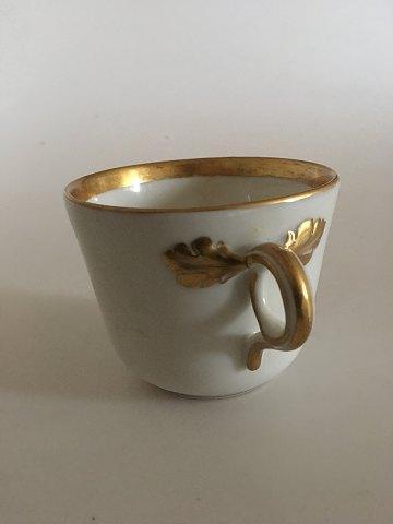 Royal Copenhagen Antique Cup with Handpainted Decoration