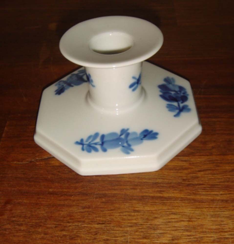 Candle Stick BLUE FLOWER Royal Copenhagen Fact First  # 10-3334