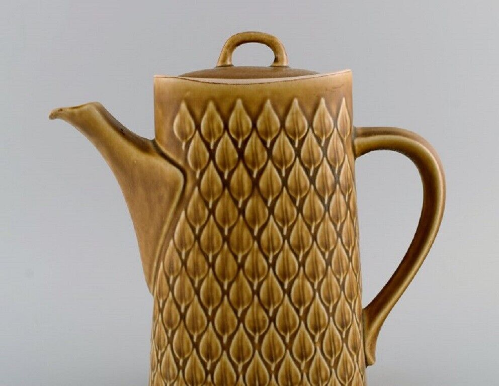 Jens H Quistgaard (1919-2008) for Bing  Grøndahl Relief coffee pot