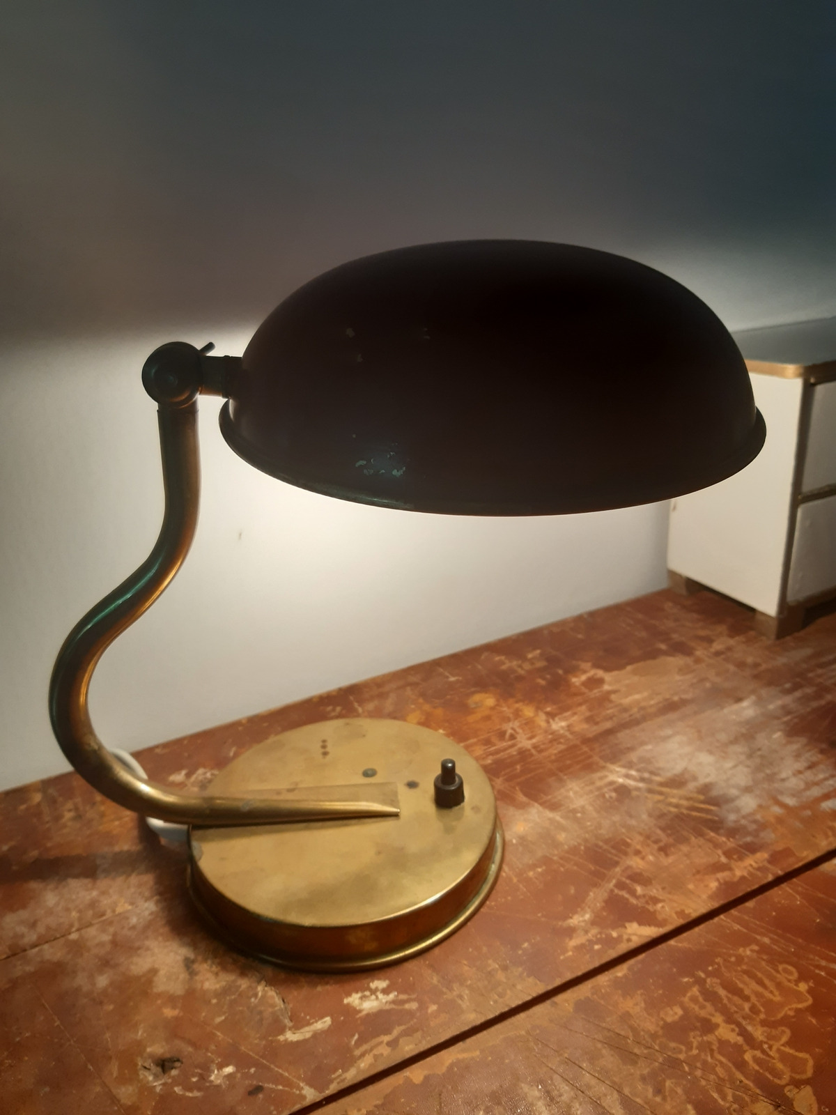 Art deco Bauhaus desk lamp