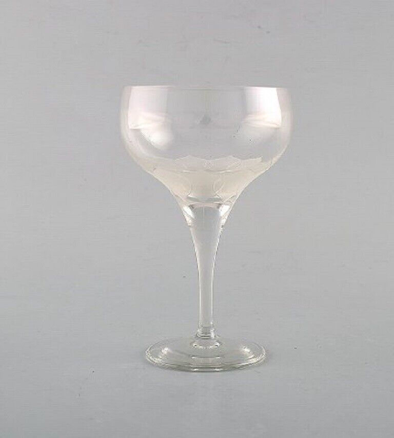 Bjørn Wiinblad (1918-2006) for Rosenthal Four "Lotus" glasses 1980's