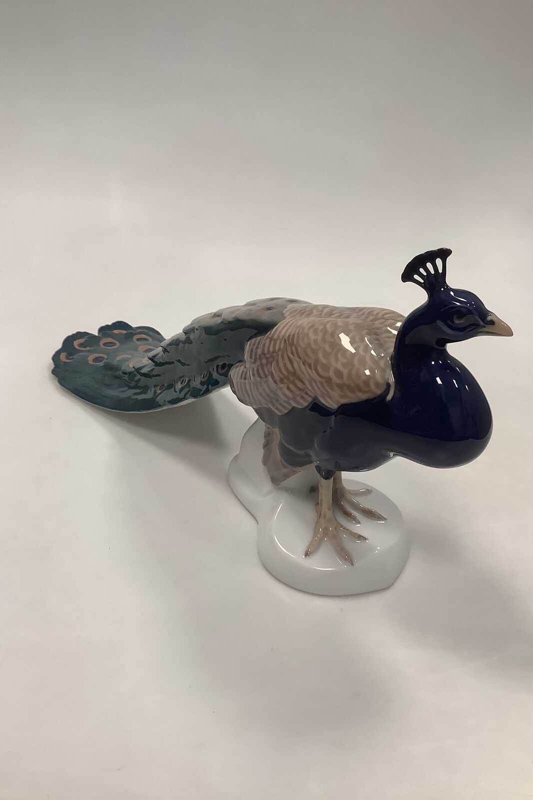 Bing and Grondahl Peacock Figurine No 1528