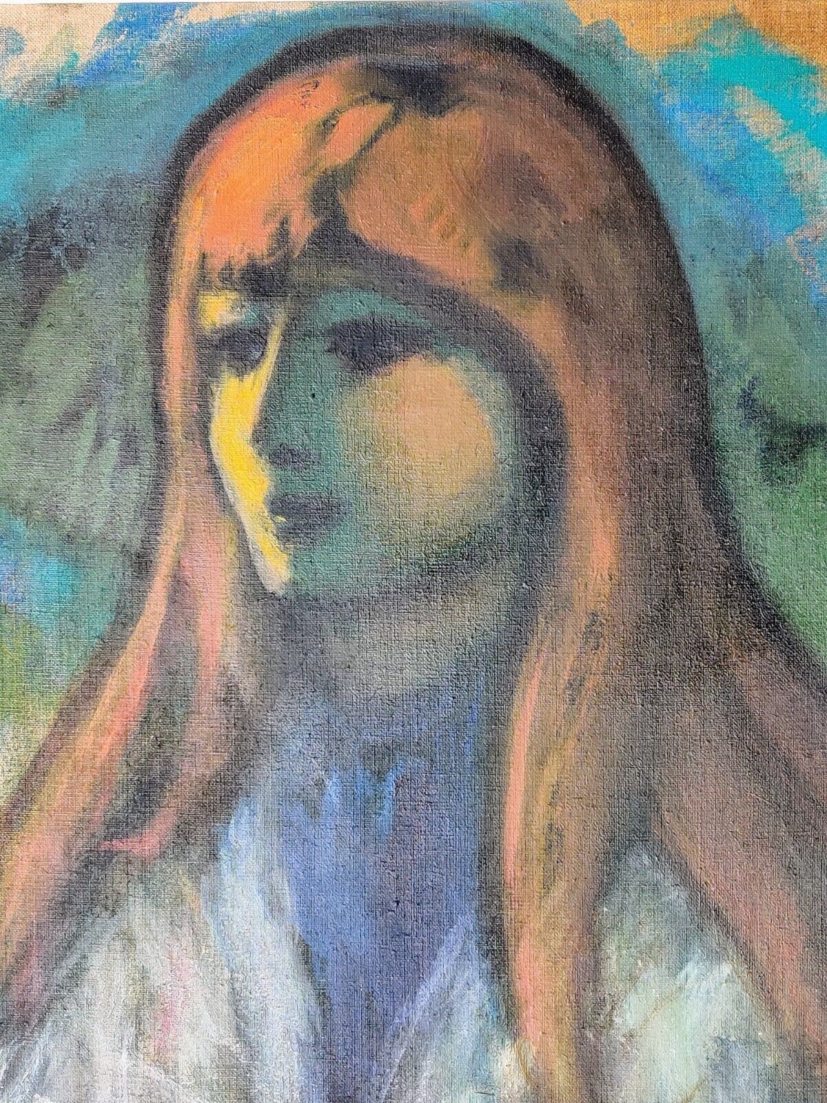 Sigurd Valdemar Lønholdt (1910-2001): PORTRAIT OF YOUNG WOMAN