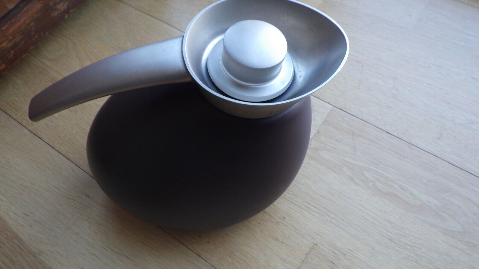 Georg Jensen Insulating Pot Coffee Pot Brown Model Curd Danish Top Design