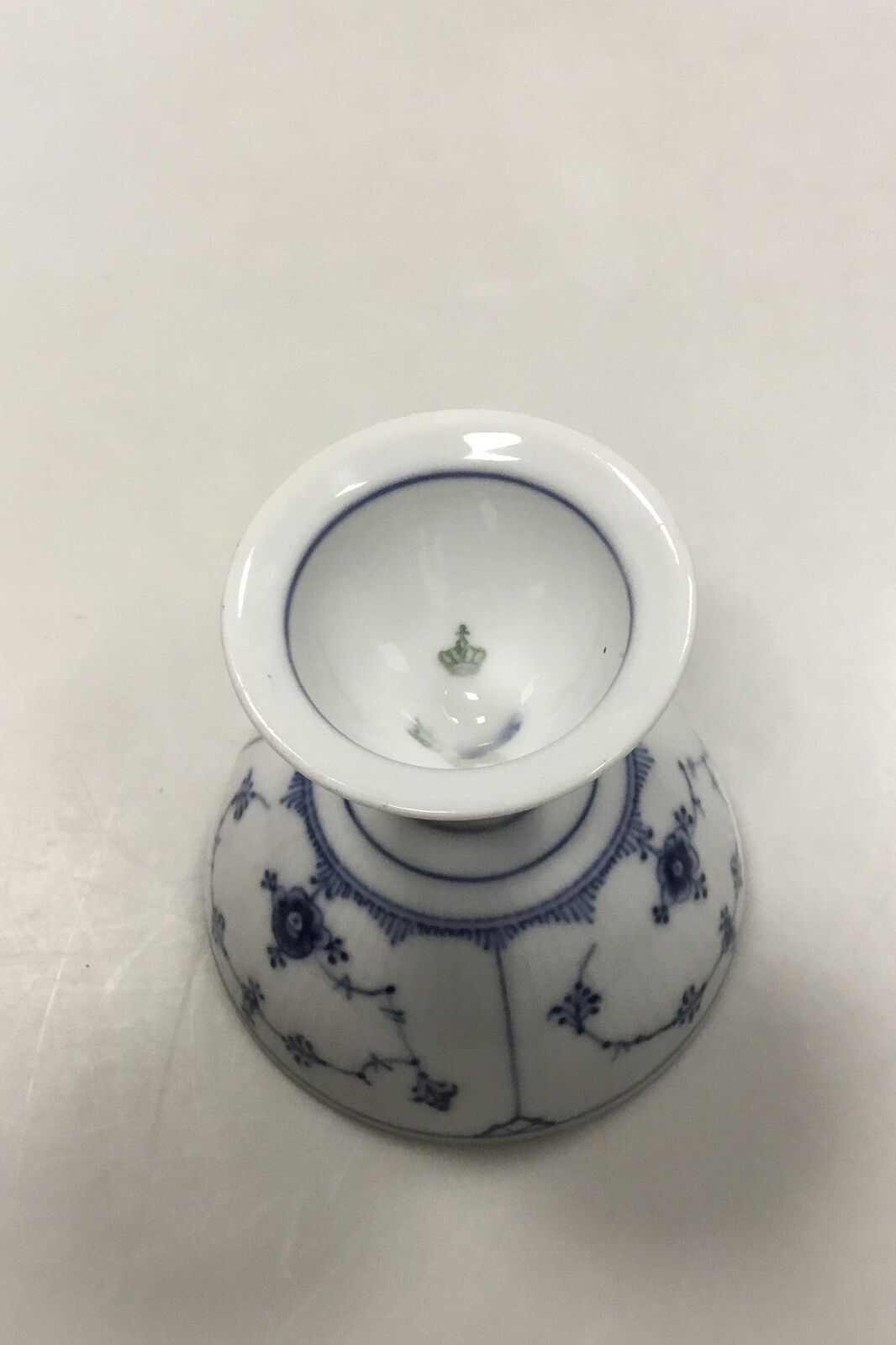 Royal Copenhagen Blue Fluted PlainDouble Egg Cup No 301