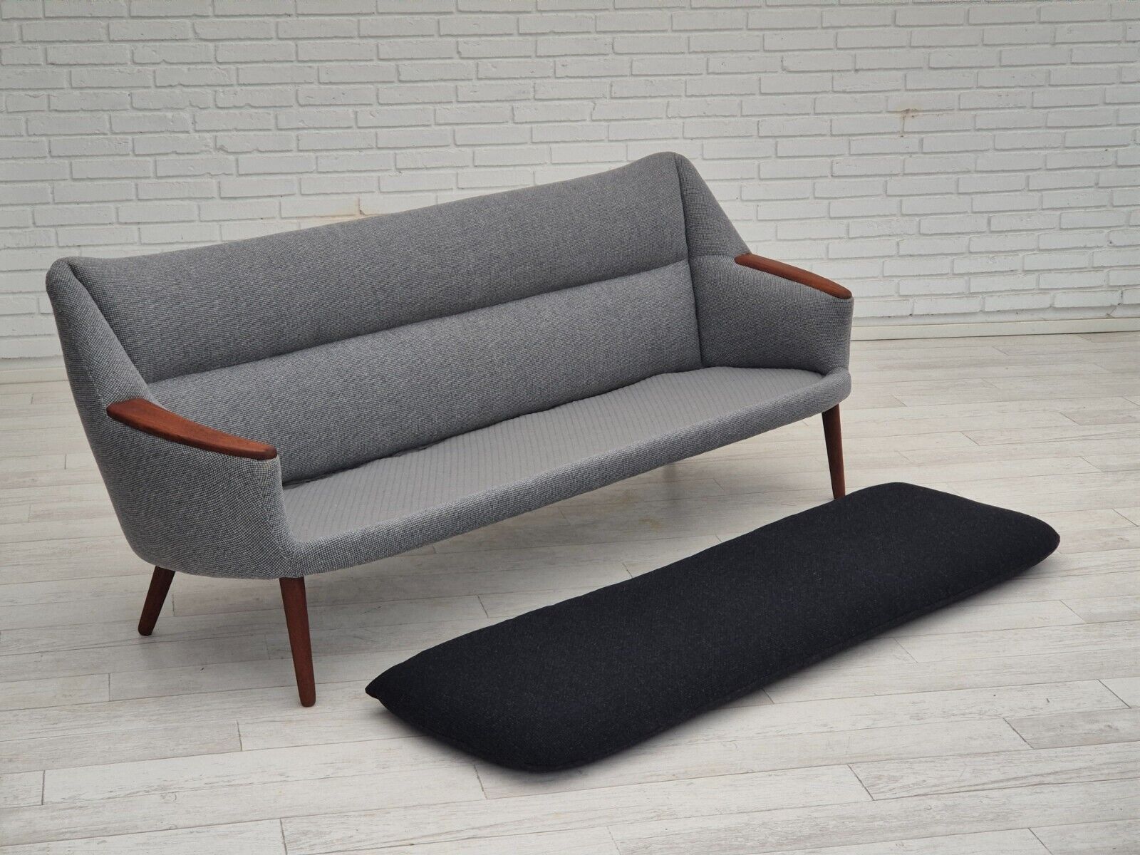 1960s Danish sofa by Kurt Østervig model 58 completely reupholstered