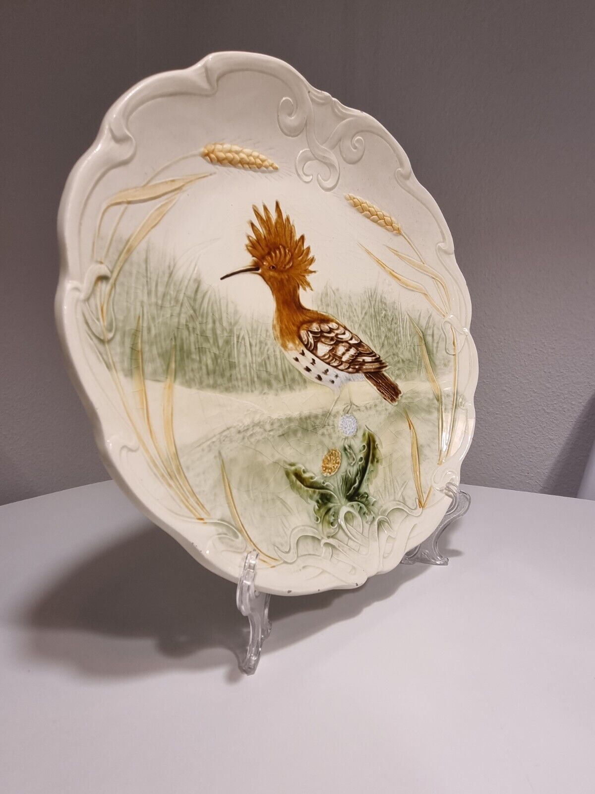 Birds Of Britain 28 cm  Dessert Plate Hoopoe