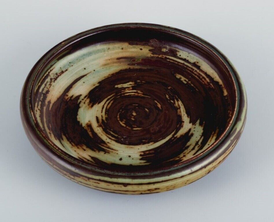 Carl Halier (1873-1948) for Royal Copenhagen bowl in stoneware with sung glaze