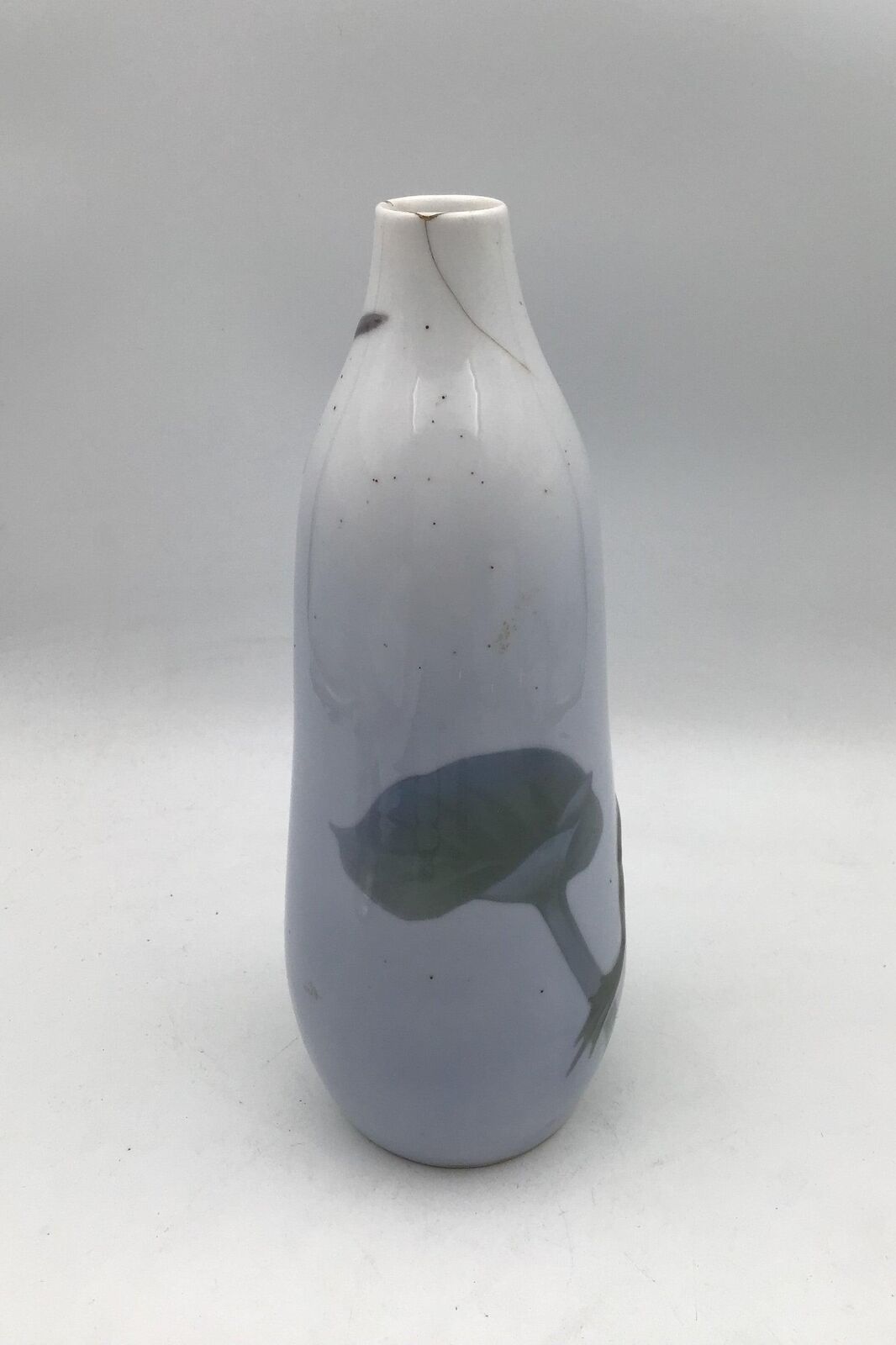 Royal Copenhagen Art Nouveau Vase with Frog and Dragonfly No 465/250