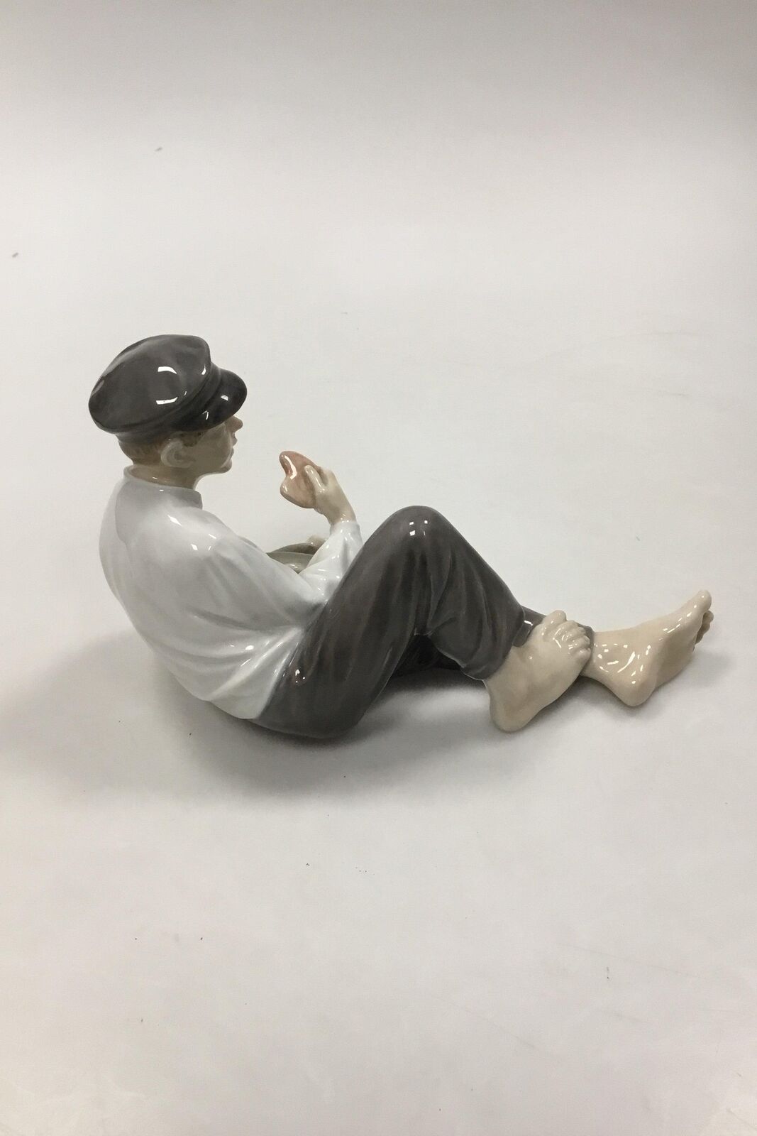 Royal Copenhagen Figurine Boy at Lunch No 865