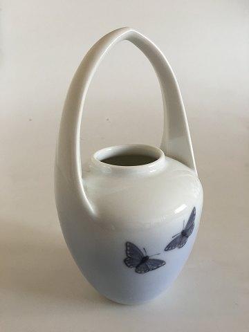 Royal Copenhagen Art Nouveau Vase with handle No 1228/29