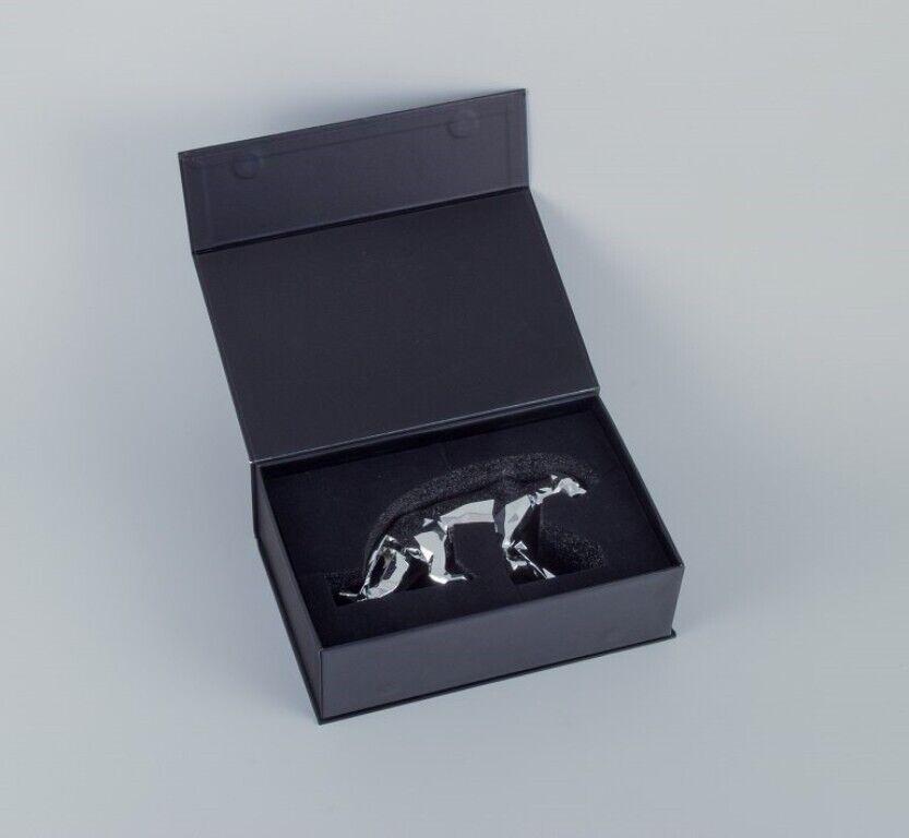 Richard Orlinski for Neamedia Icons Panther made of polished aluminum