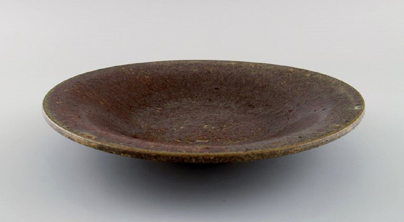 Arne Bang (1901-1983) Denmark Round bowl / dish in glazed ceramics