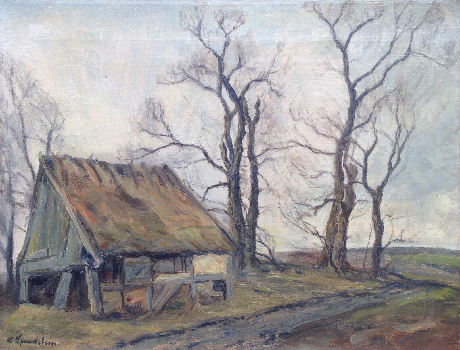 August Lundstein (1886-1926): ABANDONED HUT